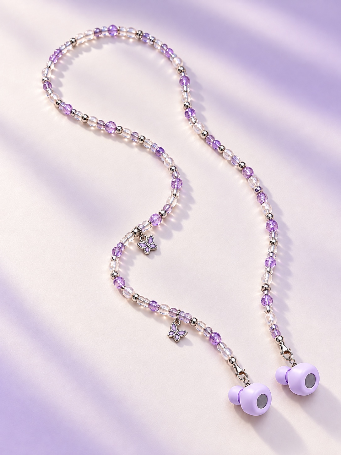 Lilac Haze necklace design concept